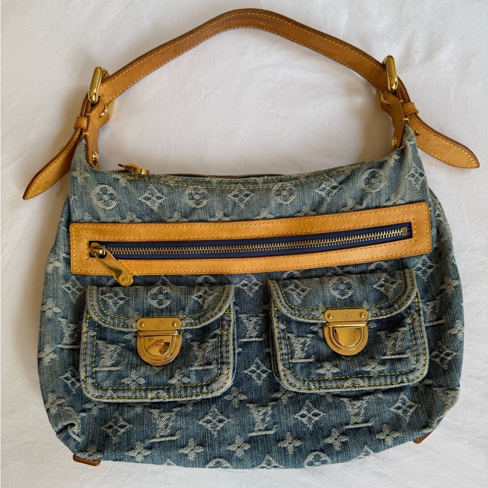 Louis Vuitton Vintage Denim Baggy PM